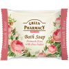 green pharmacy toaletne mydlo damask rose s bambuckym maslom 100 g