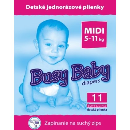 Busy Baby plienky 5-11 kg 11 ks