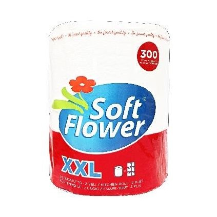 Soft Flower kuch.utierky 300 listov