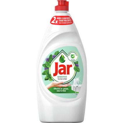 134042 jar sensitive tea tree mint prostriedok na umyvanie riadu 900ml