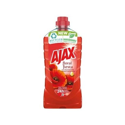 Ajax na podlahy 1L Red Flowers červený