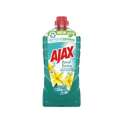 Ajax na podlahy 1L Lagoon Flowers modrý