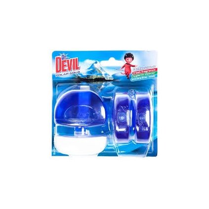 Dr.Devil WC bloky 3 x 55 ml Polar Aqua