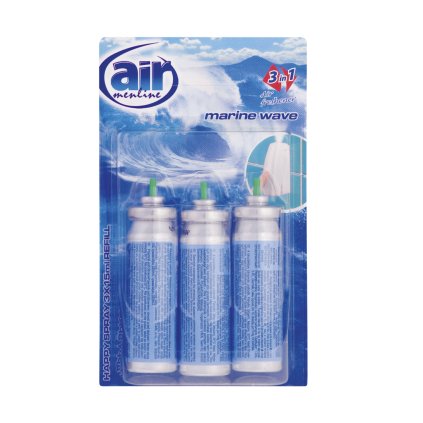 Air menline osviežovač vzduchu náplň 3x15ml Marine wave