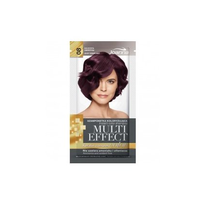 Multi Effect Color farbiaci šampón 35 g 008 Šťavnatý baklažán