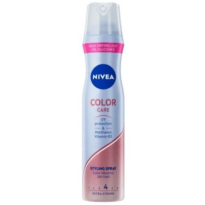 138902 nivea color care extra strong 4 lak na vlasy 250ml