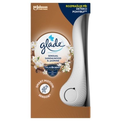 Glade Sense&Spray strojček + náplň 18ml Sandalwood & Jasmine
