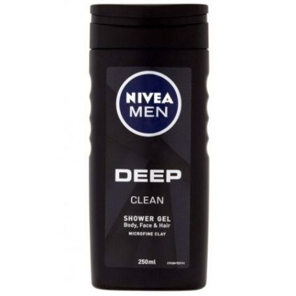 Nivea MEN SG 250ml Deep Clean M