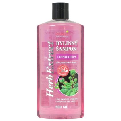 HE Bylinný šampón LOPÚCH, 500ml