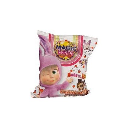 šumivá tableta - Máša a Medveď