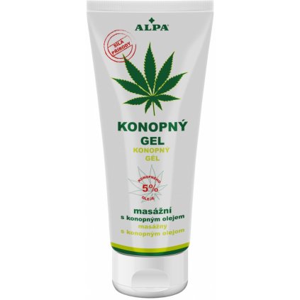 143489 alpa konopny gel masazny 100 ml