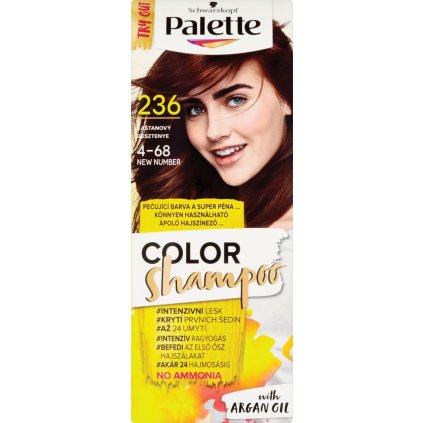 Palette Color Shampoo 236 / 4-68 gaštanový