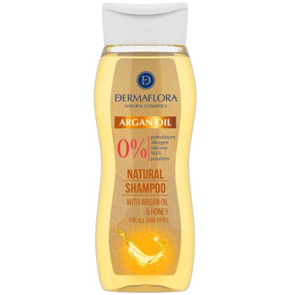 Dermaflora 0% šampón 250ml argan oil