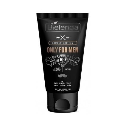 BIELENDA Only For Men Barber Edition 3v1 pasta na čistenie tváre