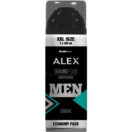 40261 alex sensitive xxl pena na holenie 400ml