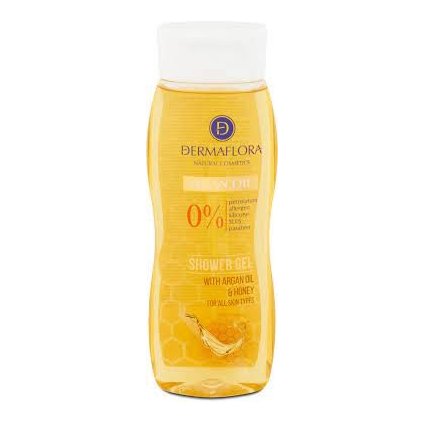 Dermaflora 0% shower gel 250ml argan oil