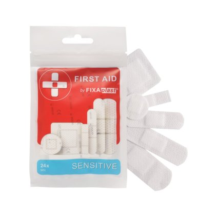 149056 first aid by fixaplast sensitive 24ks