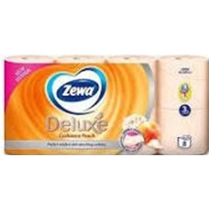 Zewa Deluxe toaletný papier Cashmere Peach 150/8ks 3vr