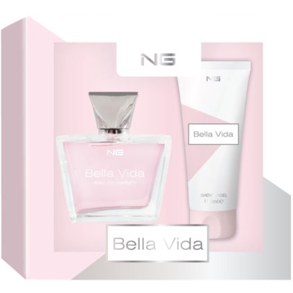 NG Perfumes BELLA VIDA darčeková sada 3 ks