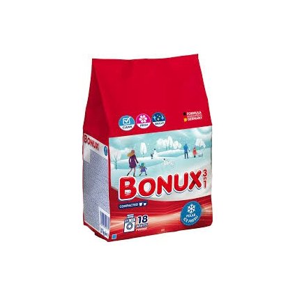 Bonux prací prášok White polar Ice Fresh 18 PD / 1,17 kg