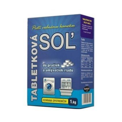 Tabletková soľ 1kg krabica