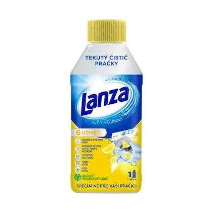 Lanza tekutý čistič práčky 250ml Lemon