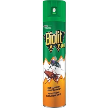 156427 biolit uni spray 400 ml proti lietajucemu a lezucemu hmyzu