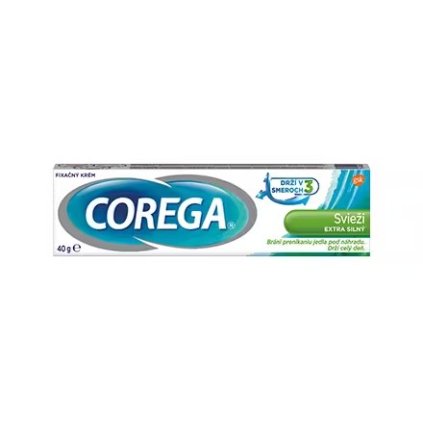 Corega Fixacný krém 40g svieži dych