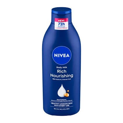 Nivea telové mlieko Rich Nourishing 400 ml Výživné