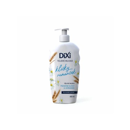 DIXI 400ml Telové mlieko Klícky Rumancek