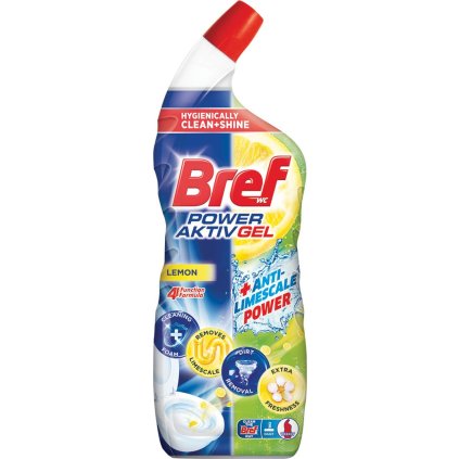 Bref WC Power Aktiv gel 700ml Lemon