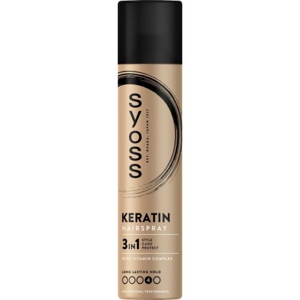 Syoss Lak na vlasy 300ml Keratin 4
