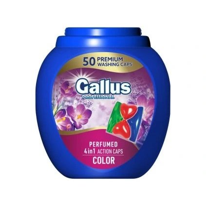 GALLUS Professional Kapsule na pranie 4v1 50ks Color