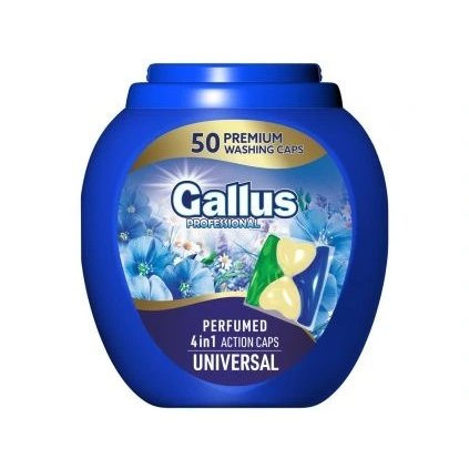 GALLUS Professional Kapsule na pranie 4v1 50ks Universal