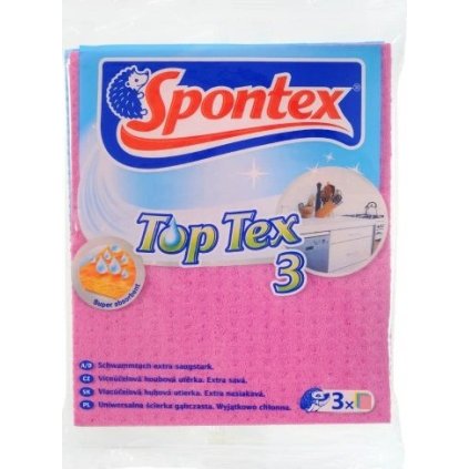 Spontex Top Tex hubková utierka 3ks