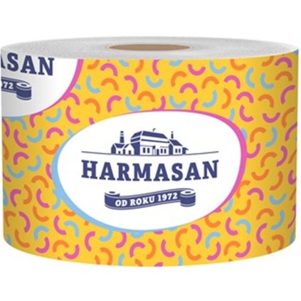 Harmasan toaletný papier 2 vrstvový 516 útržkov 60 m