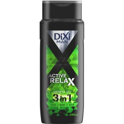 DIXI muži 400ml sprchový gél Aktívny relax 3v1