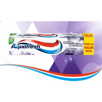 Aquafresh zub.pasta 100ml Active White