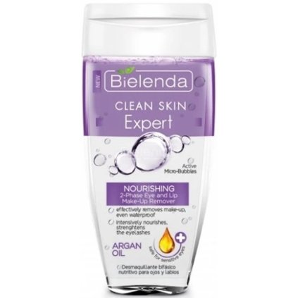 BIELENDA Clean Skin Expert Nourishing dvojfázový odlič.očí 150ml