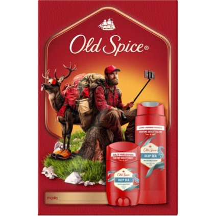 Old Spice Deep Sea Darčeková kazeta sprchový gél 250ml+stick50ml