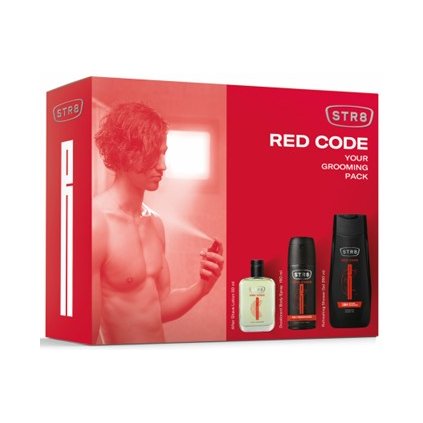 STR8 RED CODE VPH 50ml + Deo sprej 150ml +  SG 250 ml