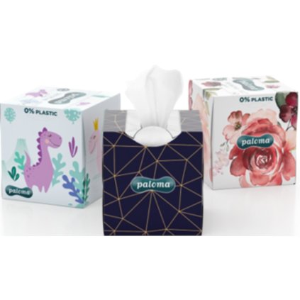 Paloma vyťahovacie kozmetické vreckovky 60 ks 3 vrstvové