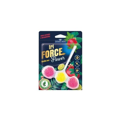 GENERAL FRESH Tri Force Flower Gr.Jablko a Bergamot wc blok 45g