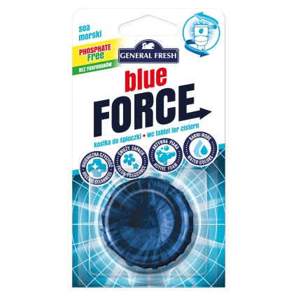 GENERAL FRESH Blue Force Sea wc tableta 1ks