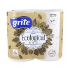 GRITE Ecological 4x3 vrstvy toaletný papier 135 útržkový, 90mm