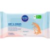 Nivea Vlhčené utierky 57 ks Soft & Cream
