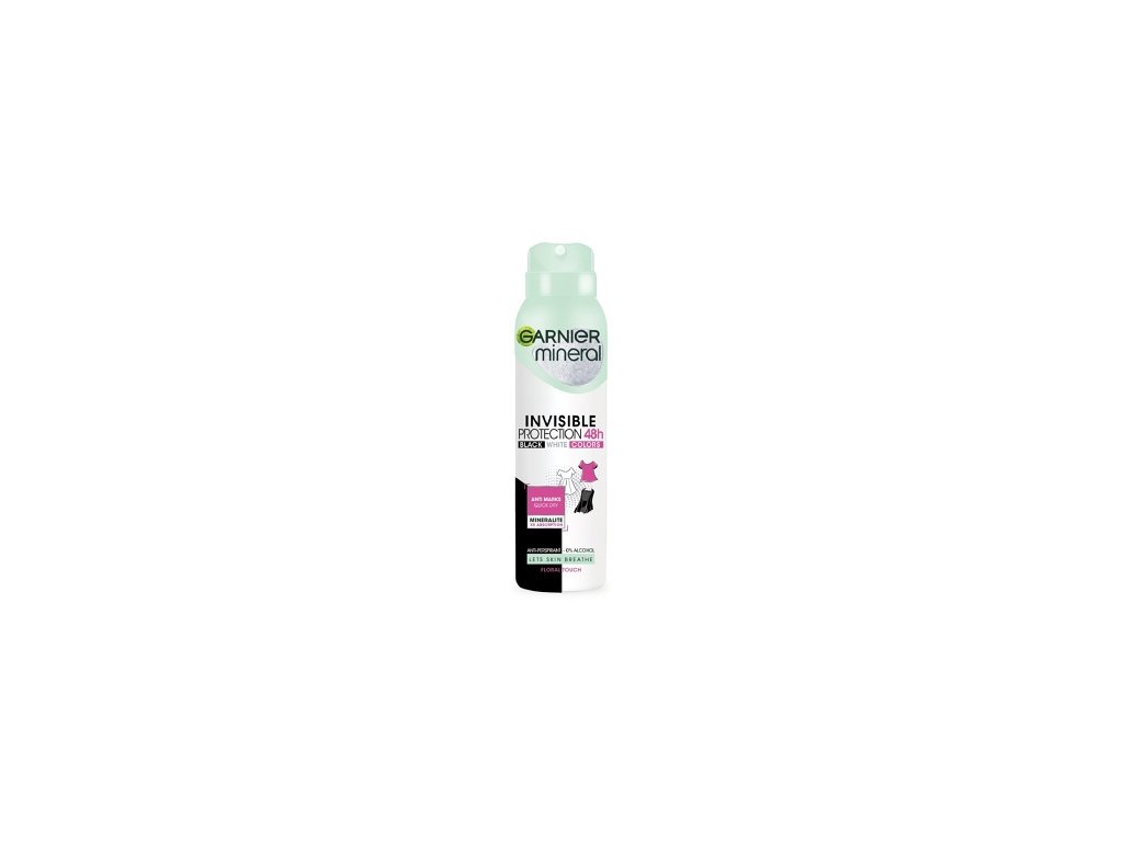 garnier mineral quick dry invisible black white colors antiperspirant ve spreji 150 ml 2431687 350x350 square