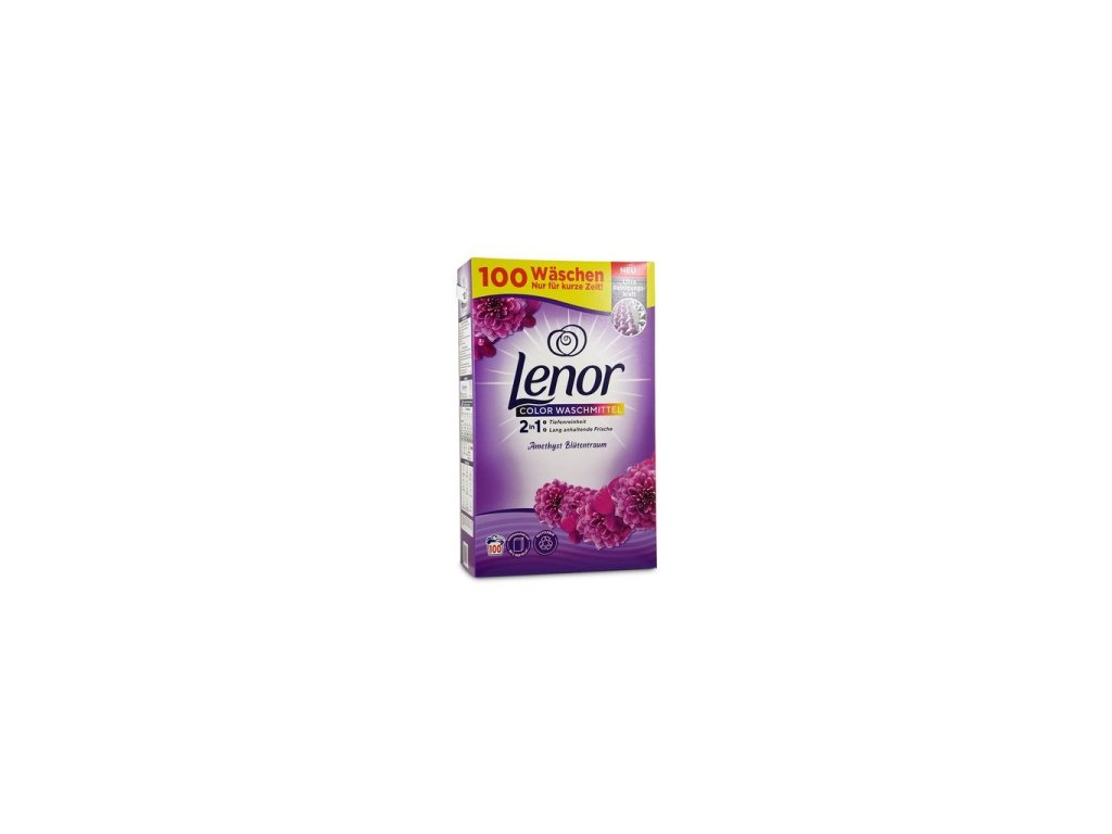 11853 lenor praci prasek 6 5kg color ametyst blutentraum 100wl 8006540047057