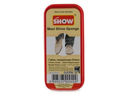 Show maxi shine špongia na topánky bezfarebné