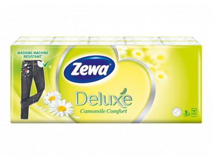 zewa deluxe hanky camomile broca 10x10